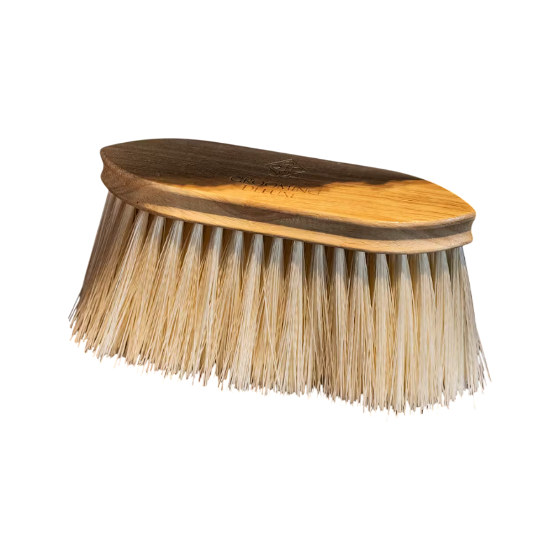 Grooming Deluxe - 長毛ナチュラル木製ソフトブラシ | - Ohlala