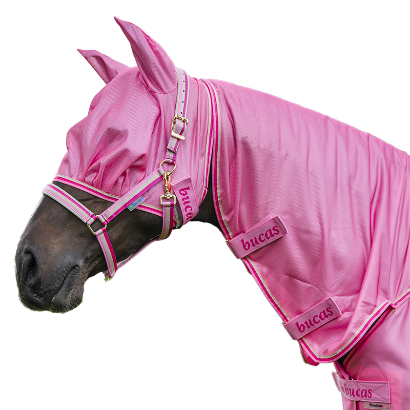 Bucas - Maska przeciw owadom Freedom aurora pink | - Ohlala