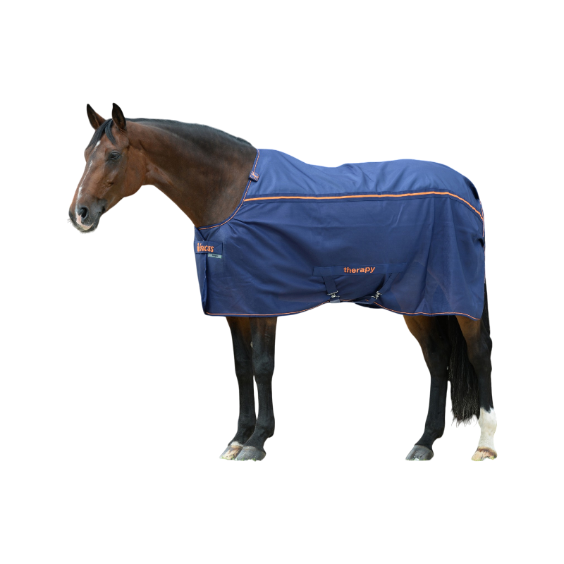 Bucas - Therapy Mesh Cooler Sheet navy/ orange