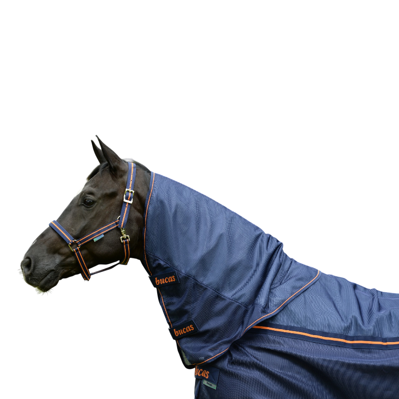Bucas - Therapy Mesh Cooler Sheet navy/ orange