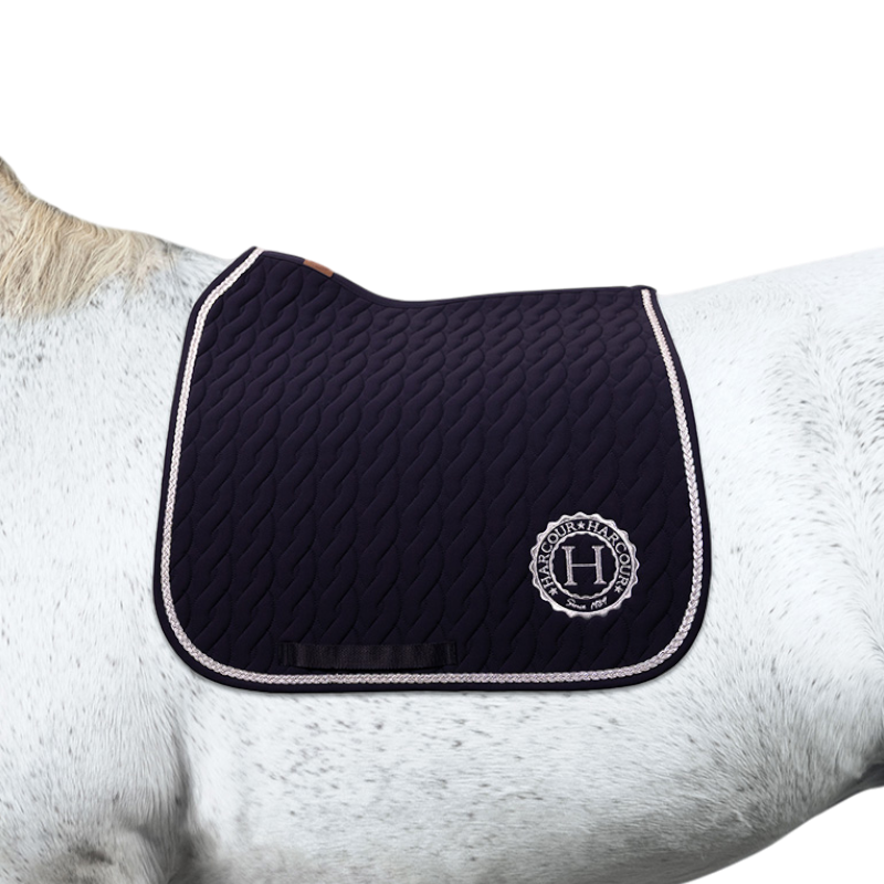 Harcour - Caelius Navy Dressage Saddle Pad