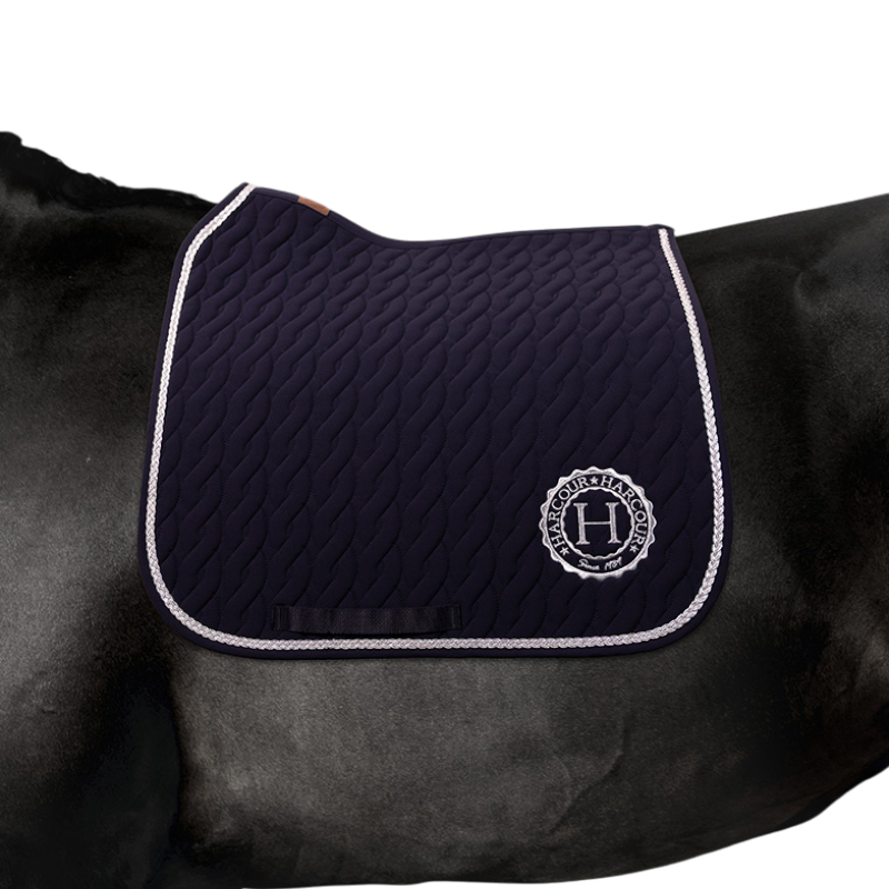 Harcour - Caelius Navy Dressage Saddle Pad