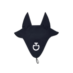 Cavalleria Toscana - Bonnet pour chevaux long marine et blanc | - Ohlala