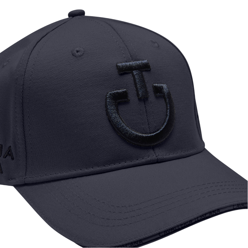 Cavalleria Toscana - Cappellino unisex CT Baseball ocean blue/ nero | - Ohlala