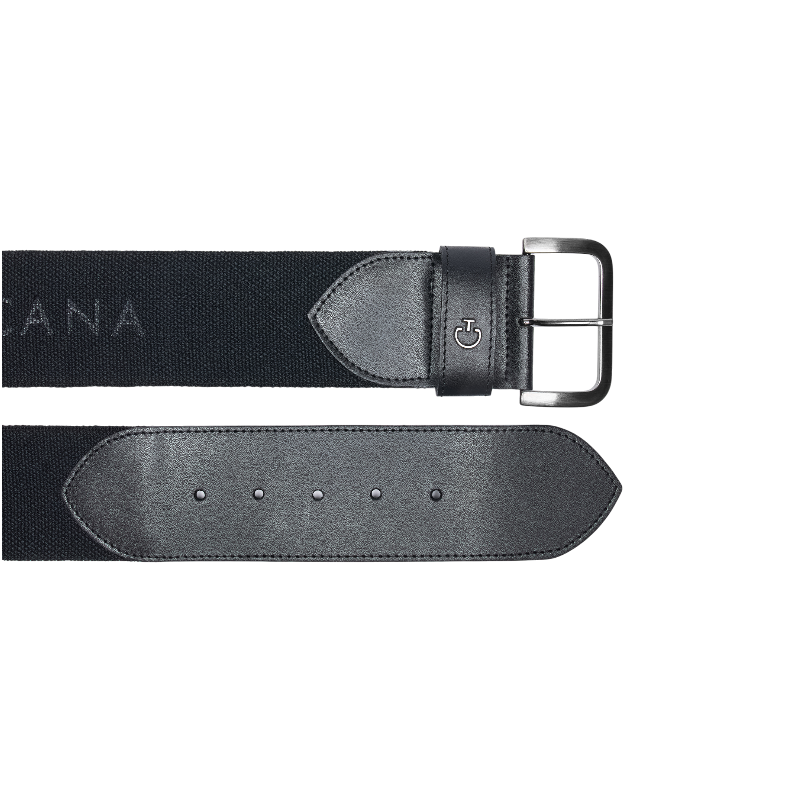 Cavalleria Toscana - Jacquard Elastic Belt black | - Ohlala