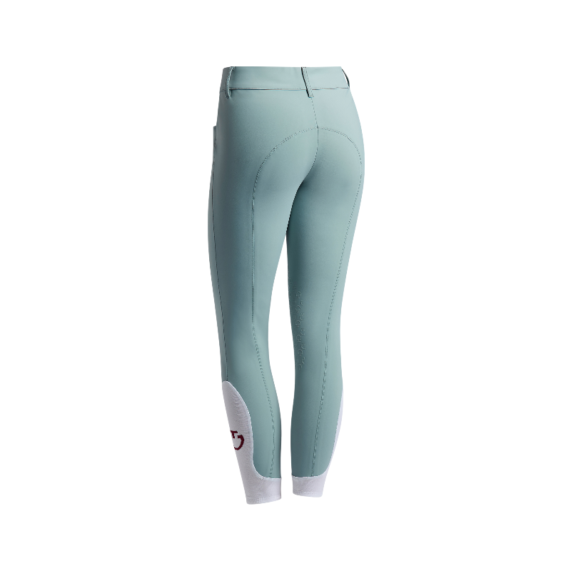 Cavalleria Toscana - Women's American high-waist riding breeches mint green | - Ohlala