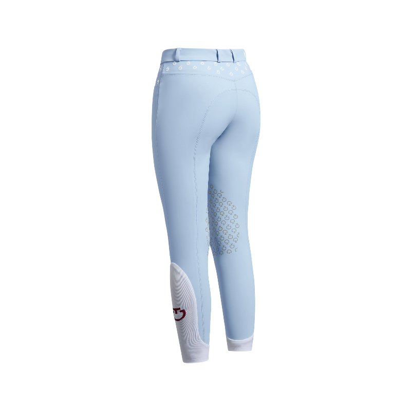 Cavalleria Toscana - Mädchen Reithose Embroidery sky blue | - Ohlala