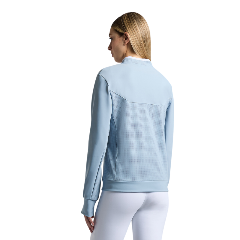 Cavalleria Toscana - Women's Crew Neck Tech Long Sleeve Sweatshirt sky blue | - Ohlala