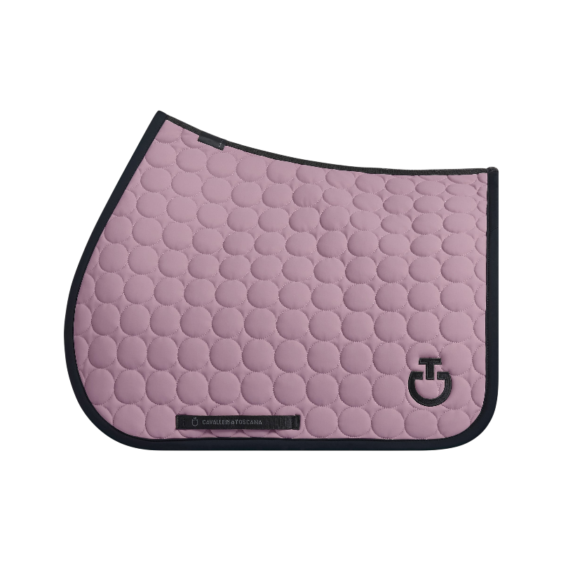 Cavalleria Toscana - Tapis de selle Circle lilas | - Ohlala