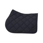 Cavalleria Toscana - Diamond Quilted Jersey Saddle Pad ocean blue | - Ohlala