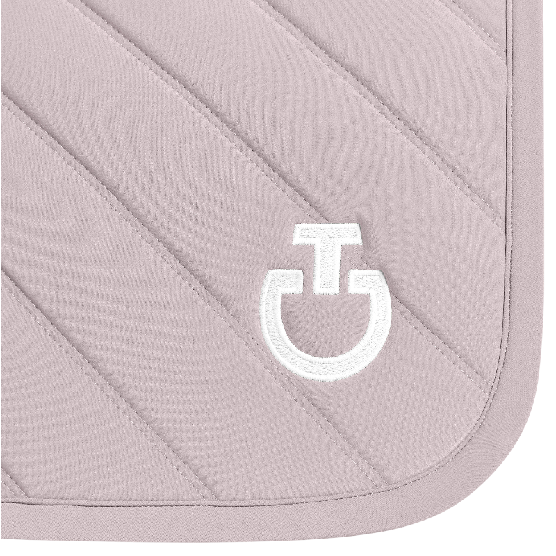 Cavalleria Toscana - Saddle Pad Diamonds and Lines Violet Ice