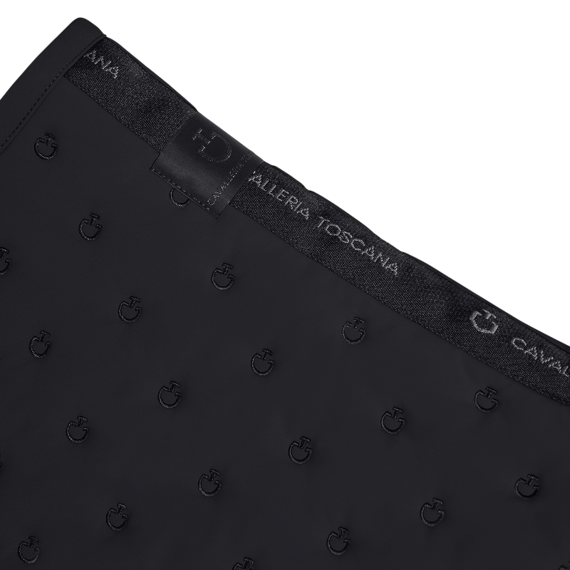 Cavalleria Toscana - Sottosella Embroidery Quilted nero/nero