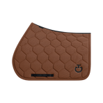 Cavalleria Toscana - Quilted Jersey Saddle Pad Burnt Sienna