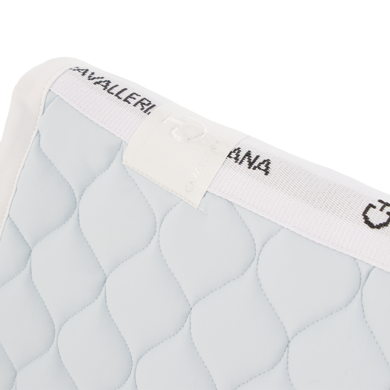 Cavalleria Toscana - Tapis de selle Circular Quilted Jersey bleu pastel | - Ohlala