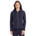 Harcour - Clarianne Women's Navy Zip-Up Sweatshirt