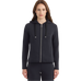 Harcour - Sweatshirt com fecho de correr feminino Clarianne preto