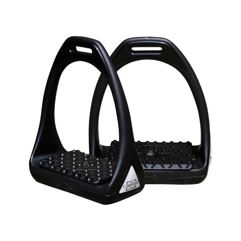 Compositi - Etriers Reflex Reflective noir/ noir | - Ohlala