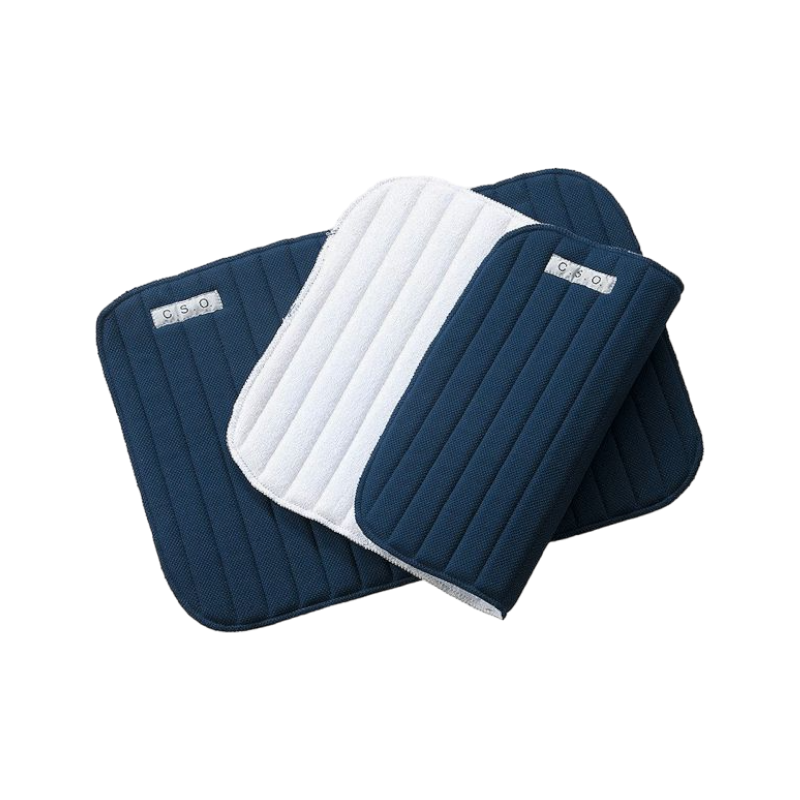 Equithème - Bandas de sudadero cooldry Traseras Marino | - Ohlala