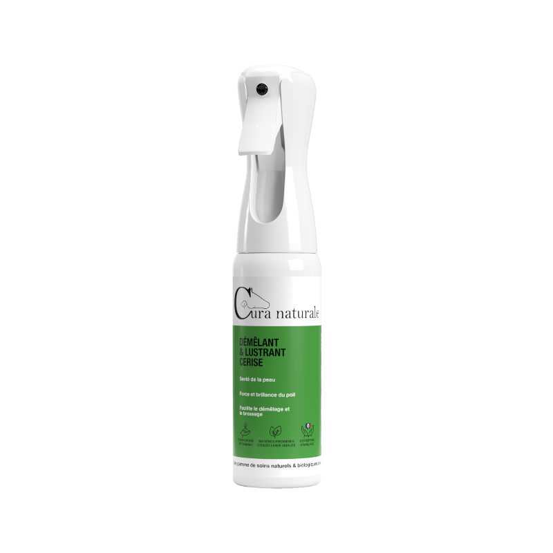 Cura Naturale - Desenredante y abrillantador para caballos cereza | - Ohlala