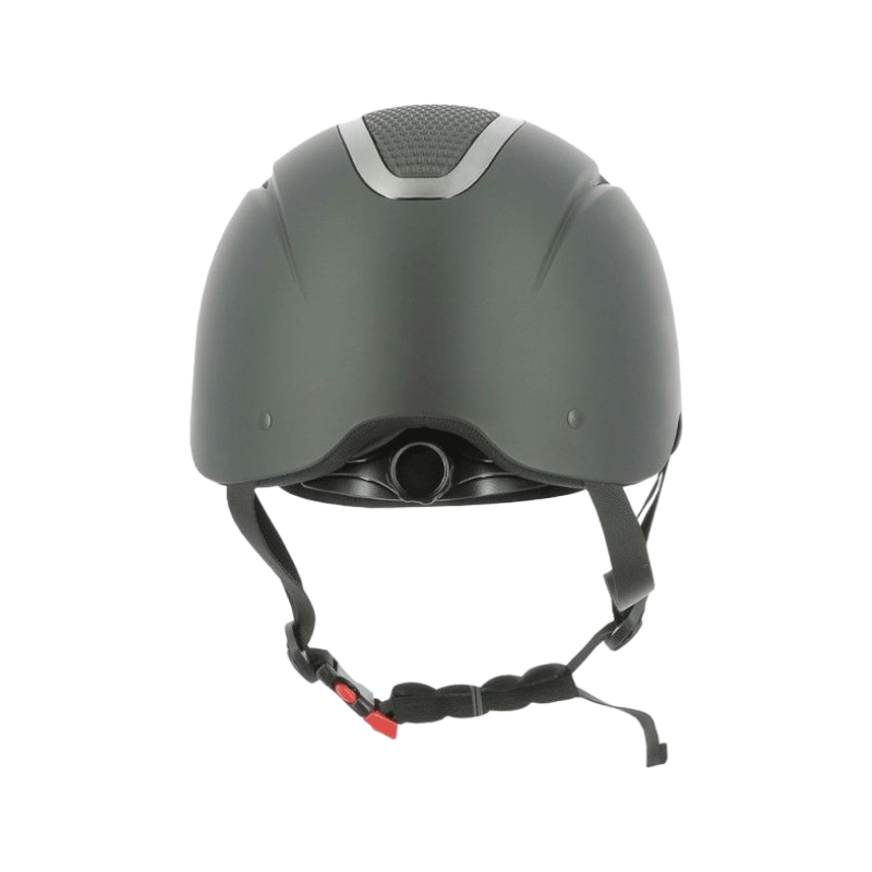 Equithème - Honey chrome metallic/ black riding helmet | - Ohlala
