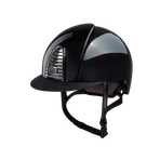 KEP - Kask jeździecki Cromo 2.0 Shine czarny standardowy daszek | - Ohlala