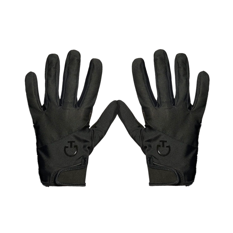 Cavalleria Toscana - Gants d'équitation Performance noir | - Ohlala