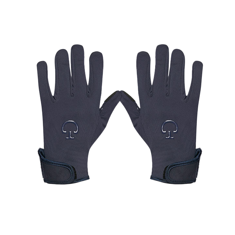 Cavalleria Toscana - Guantes de equitación de invierno marino | - Ohlala