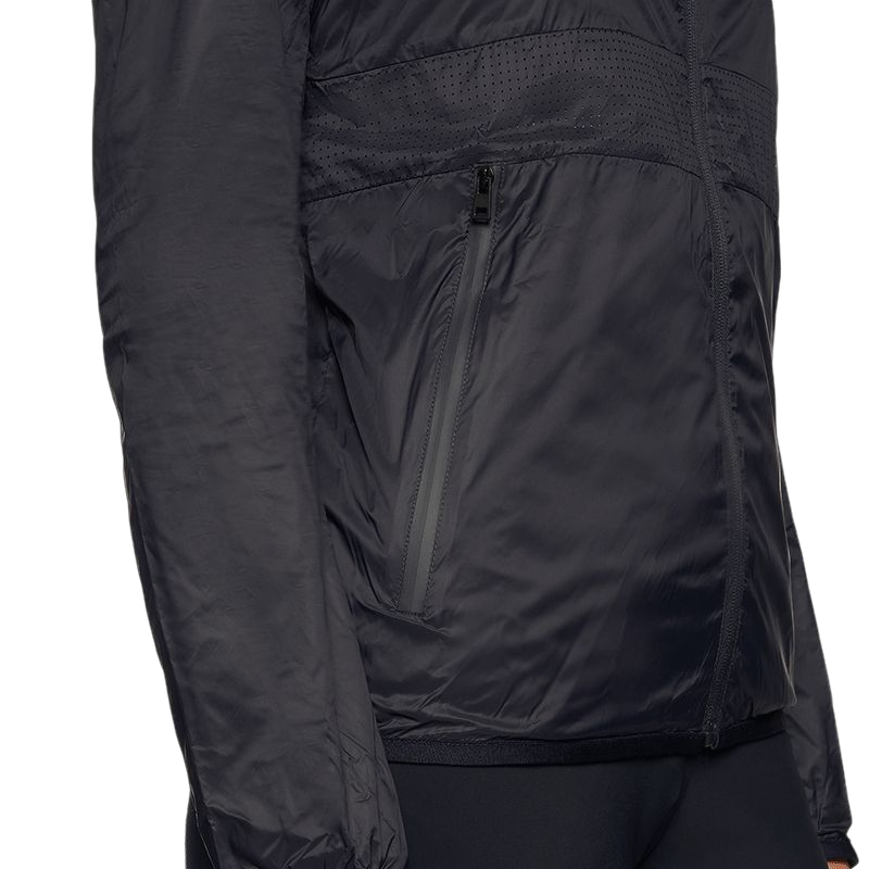 Cavalleria Toscana - Giacca con cappuccio donna leggera e reversibile blu navy/verde | - Ohlala