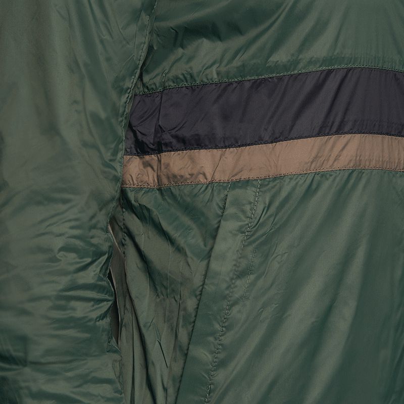 Cavalleria Toscana - Giacca con cappuccio leggera e reversibile donna blu navy/verde | - Ohlala