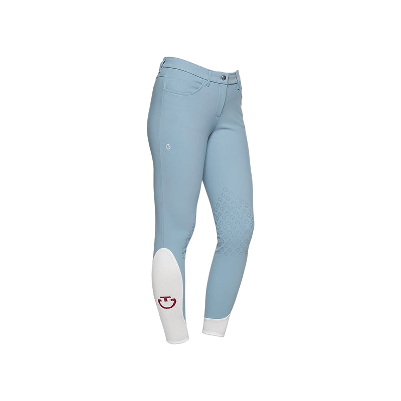 Cavalleria Toscana - Damen Reithose Grip System Blau de Provence | - Ohlala