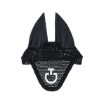 Cavalleria Toscana - Bonnet para caballos CT crochet earnet negro | - Ohlala