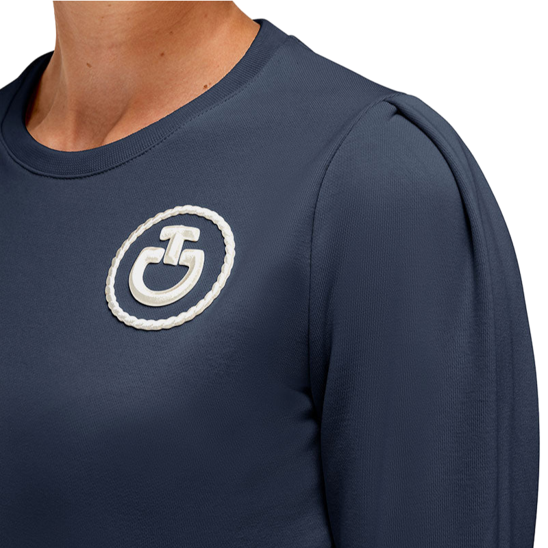 Cavalleria Toscana - Dames sweater atlantic blue | - Ohlala