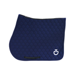 Cavalleria Toscana - Tapis de selle Circular Quilted midnight blue | - Ohlala