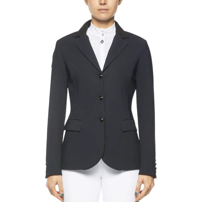 Cavalleria Toscana - Giacca da concorso donna Grand Prix blu navy | - Ohlala
