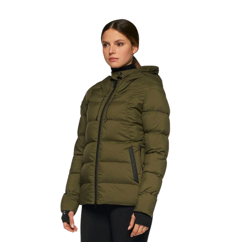 Cavalleria Toscana - Doudoune en nylon matelassé femme foliage green | - Ohlala