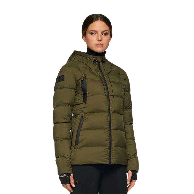 Cavalleria Toscana - Doudoune en nylon matelassé femme foliage green | - Ohlala