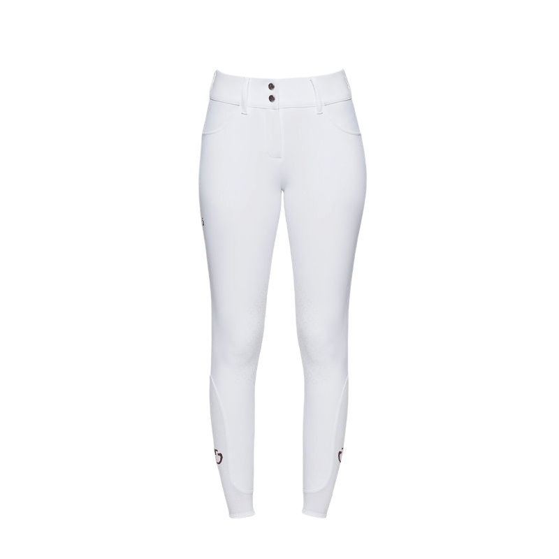 Cavalleria Toscana - Pantalon d'équitation femme taille haute blanc