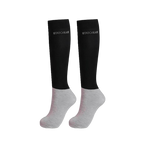 Harcour - Chaussettes d'équitation Vaya Rider noir (x2) | - Ohlala