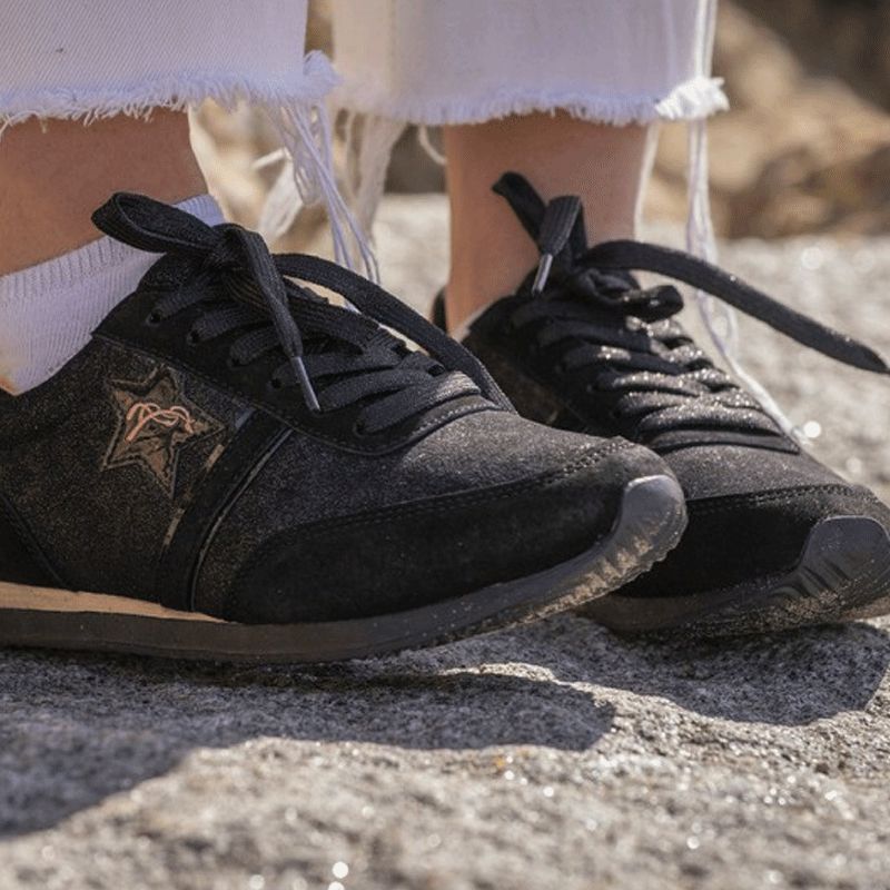 Pénélope Store - Saturne Black Sneakers | - Ohlala