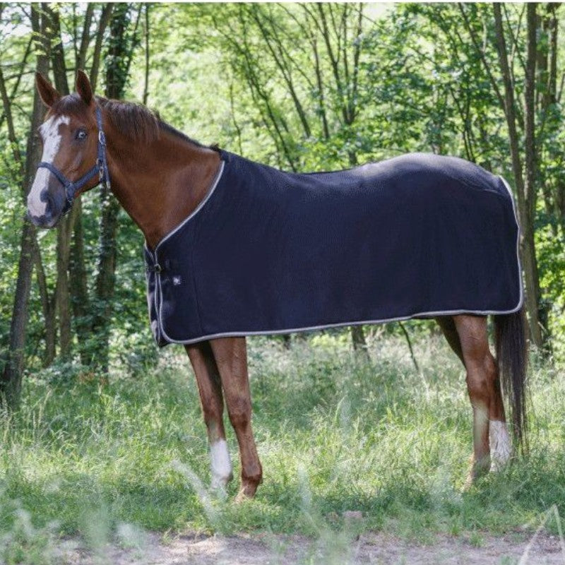 Riding World - Schwarze Fleece-Unterdecke 240g | - Ohlala