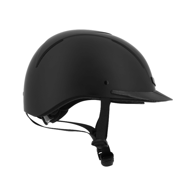 Choplin - Kask jeździecki Plume czarny mat