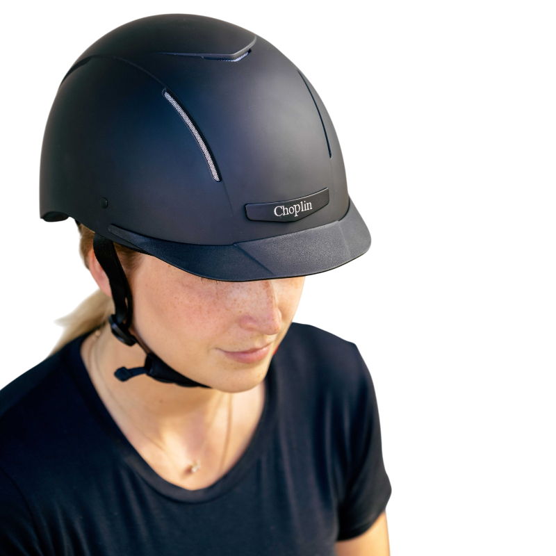 Choplin - Rijhelm Plume mat zwart
