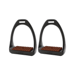 Compositi - Étriers Soft reflex noir/ marron | - Ohlala