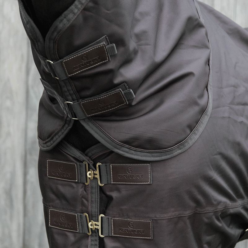 Kentucky Horsewear - Coperta da esterno all weather impermeabile 160 g marrone | - Ohlala