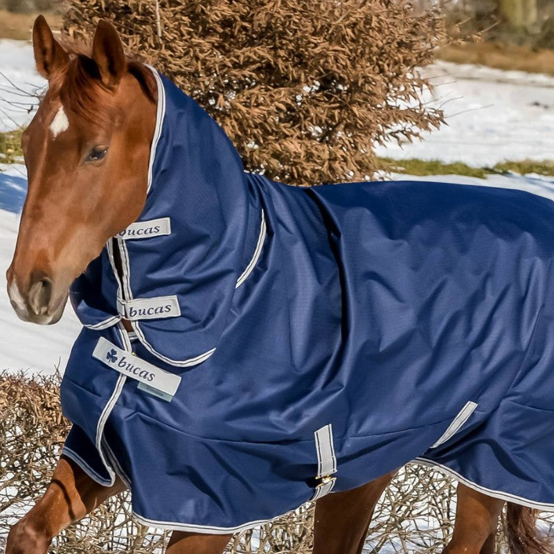Bucas - Couverture d'extérieur Freedom Turnout 300 marine 300g | - Ohlala