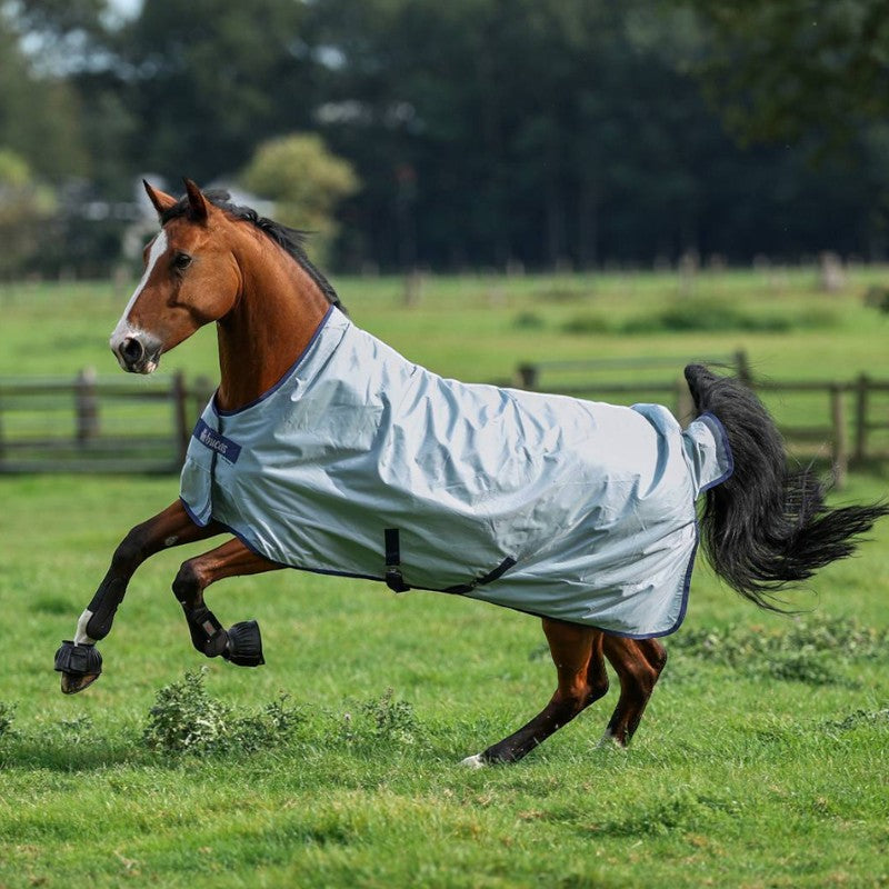 Bucas - Power Turnout Light High Neck silver 0g turnout rug | - Ohlala