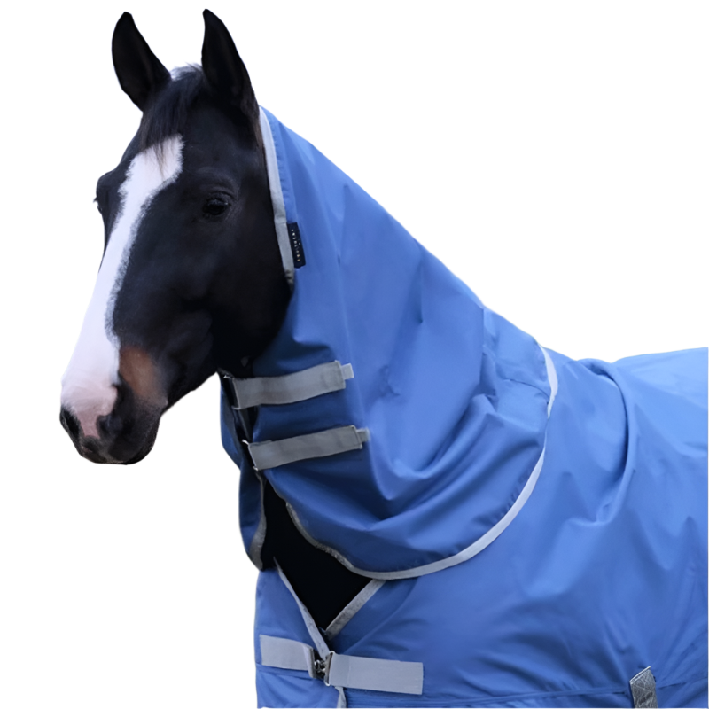 Equithème - Halskleed Tyrex 600D gerecycled blauw 150g | - Ohlala