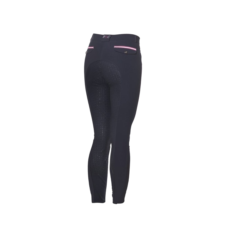 Flags & Cup - Cayenne women's riding pants with navy silicone bottom