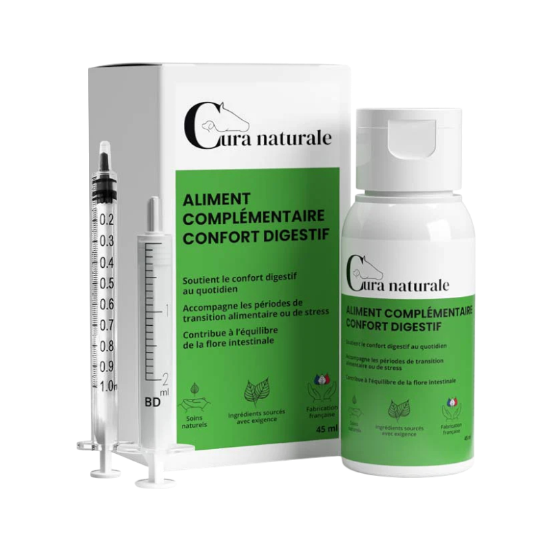 Cura Naturale - Complément alimentaire pour chevaux confort digestif | - Ohlala