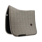 Kentucky Horsewear - Houndstooth Dressage Saddle Pad Brown | - Ohlala